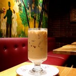 珈琲館 紅鹿舎 - アイス豆乳カフェオーレ