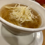 中国料理 旦 - あっさりねぎ汁そば(¥850)