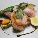 オステリア ティモーネ - 香取 恋する豚と旬野菜のロースト