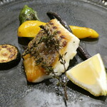 オステリア ティモーネ - 館山 天然真鯛と旬野菜のハーブロースト