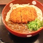 得得うどん - ジャワ風カツカレー880円（2玉）