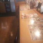 久兵衛屋 - カウンター席