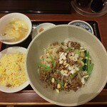 風味酒場 - 汁なし担々麺セット