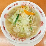日高屋 - 野菜たっぷりタンメン(麺少なめ)/490