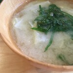カフェ ユキリ - 麦みそのおみそ汁