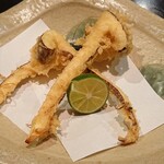 禅紫 - 松茸天ぷら