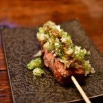 やきとん 大地 - 【おまかせ 串焼き6本@1,710円】ネギレバ