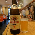 Raamen Kagetsu Arashi - 瓶ビール(600円)