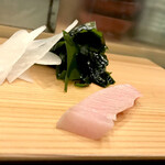 鮨処 多田 - 寒ブリ 造り