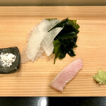 鮨処 多田 - 寒ブリ 造り