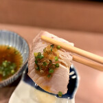 鮨処 多田 - 寒ブリ ブリしゃぶ リフト