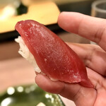 鮨処 多田 - 握り マグロ赤身