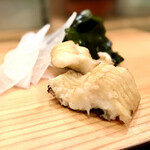 鮨処 多田 - 穴子 燻製焼き