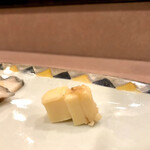 鮨処 多田 - クリームチーズ 金山寺味噌漬け