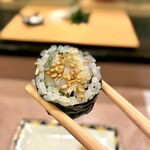 鮨処 多田 - アテ巻き こはだ