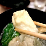 鮨処 多田 - 椀物 松茸とクエ クエリフト