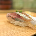 鮨処 多田 - 握り アジ