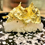 鮨処 多田 - 握り イカ アナ雪パート2