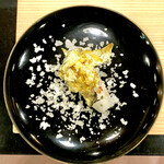 鮨処 多田 - 握り イカ アナ雪パート2