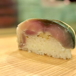 鮨処 多田 - 鯖の棒ずし