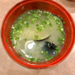 鮨処 多田 - シジミのお味噌汁