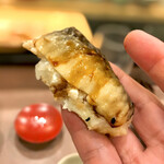 鮨処 多田 - 握り 煮穴子 リフト