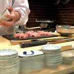 鮨処 多田 - トロ鉄火 作成中