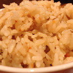 うどん平 - かしわ飯