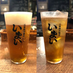 Imai - チャイナビール(ビールと紹興酒)
                      ドラゴンハイボール(紹興酒をサワーで割る)