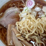 らーめんたかはし - 中太縮れ麺！