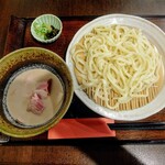 麦秋庵 - 豚しゃぶとくるみのつけたれうどん