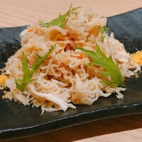 白センマイのからすみ和え