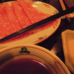 和食堂 信濃 - しゃぶしゃぶのお肉です☆