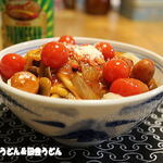 純手打ち讃岐うどん 土三寒六 - ラグメン風（おじさん作）