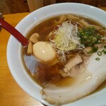麺道 万里一喰 - 特選鶏清湯煮干しラーメン１１５０円