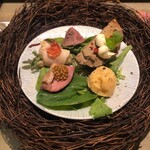 炭火焼鳥きびたき - 前菜盛り合わせ