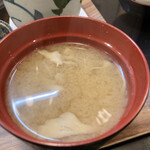 旬菜 滋味 秀 - 舞茸の味噌汁