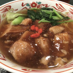 中国レストラン 雪園 - 角煮ラーメン