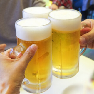 焼酎やワイン、ハイボールなど色々なドリンクをご用意。