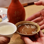 花いち - 熱燗で乾杯♪