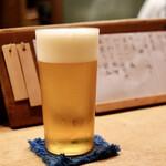 花いち - 〆はビール