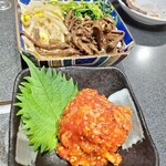 夕日鍋と焼肉のお店 うえだ - チャンジャ&ナムル