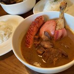 SOUP CURRY CHOP - 肉全部乗せカリー