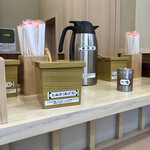 そばの神田 東一屋 - コンディメンツ。