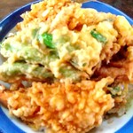 天友 - 天丼（並）1000円