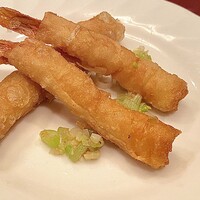 15 海老の湯葉巻き揚げ