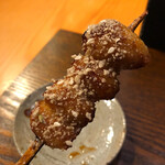 根津 焼鳥 照隅 - ぽんじりでは珍しいタレ焼に、デュカとは恐れ入りました！