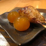 根津 焼鳥 照隅 - つくねとキンカン