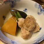 スタンドアサヒ - ミンチボール小鉢