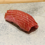 鮨 由う - ・北海道戸井産 延縄  鮪中トロ